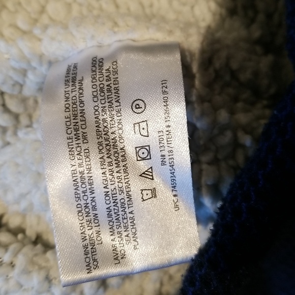 Orvis Navy 1/4 zip side pockets like new condition sz M - Picture 9 of 9